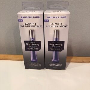 Lumify Eye Illuminations Brightening Eye Cream Vitamin C Hyaluronic Acid 2 Tubes